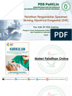 Tugas Pelatihan SHK - PP PDS PatKLIn