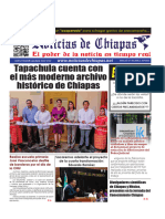 Periódico Noticias de Chiapas, Edición Virtual Miércoles 25 de Octubre de 2023