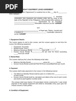 Equipment Rental Quotation Template | PDF | Lease | Justice