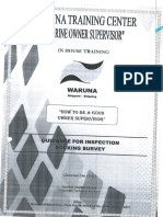 18 Guidance for Inspection Docking Survey