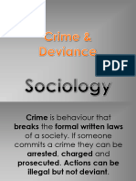 Crime and Deviance