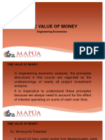 MAPUA - EngEconLesson2 - Time Value of Money