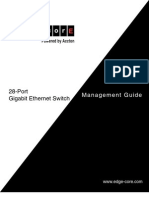 28-Port Gigabit Ethernet Switch: Management Guide