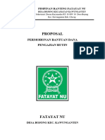 Proposal Fatayat Nu