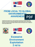 From Local To Global Environmental Awareness