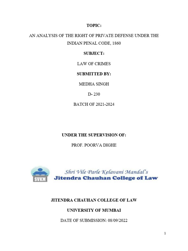 Crime Pdf Assault Robbery