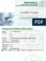 Lembar Tugas Sampling DBS SHK - PDS PatKLIn - 95 - Dr. Rika Wahyuni - Pusk Padang Ganting
