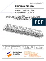 Spesifikasi Teknis Jembatan Rangka A60