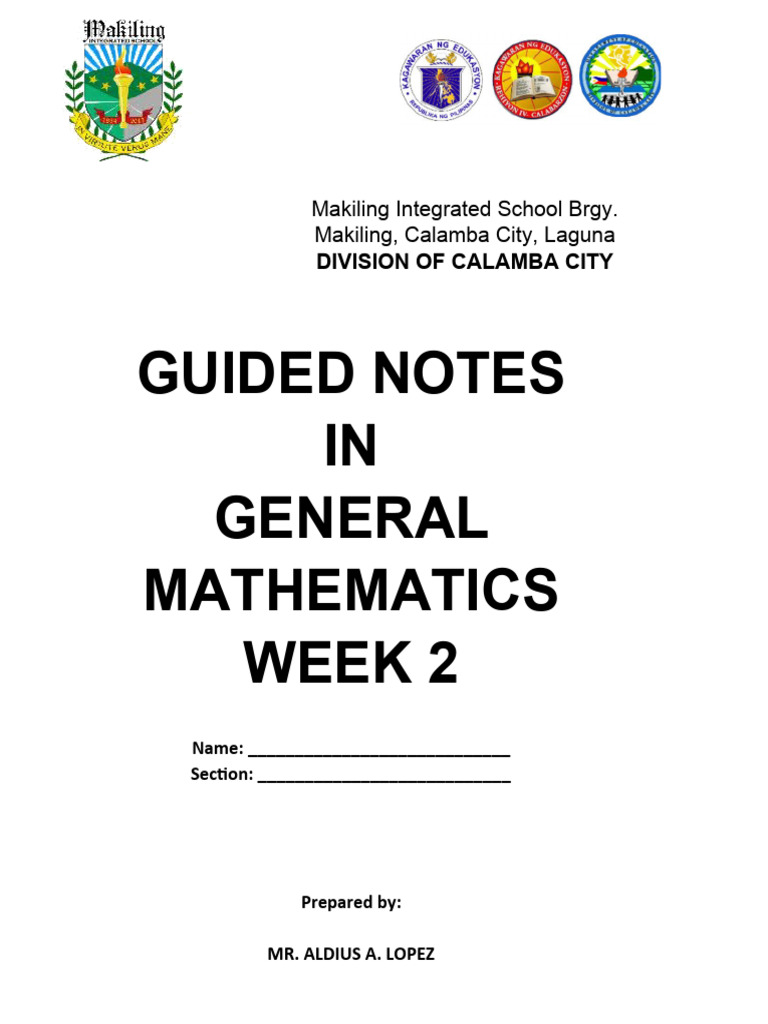 General Mathematics Design