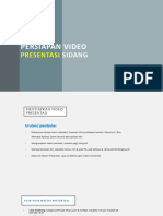 Guide Video Presentasi