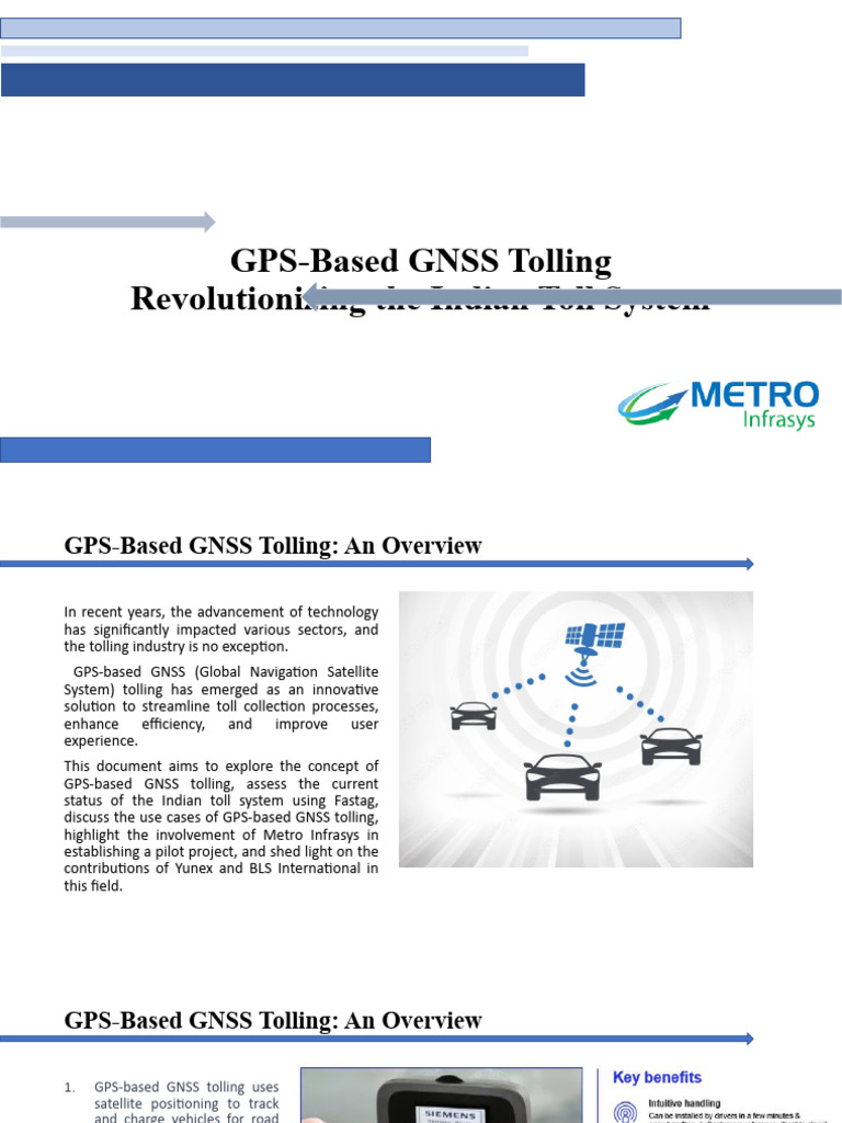 GPS-Based GNSS Tolling in India | PDF | Technology & Engineering