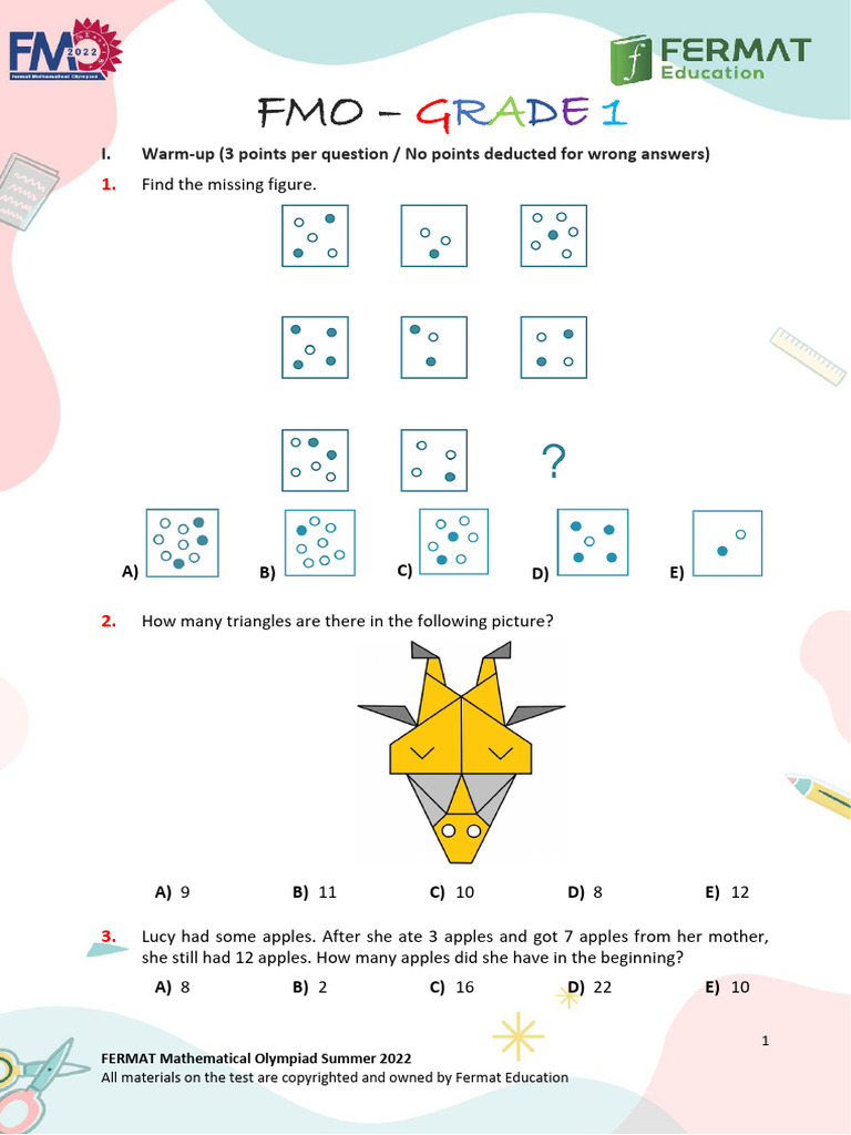 Grade 1 | PDF