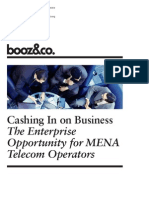 BoozCo Enterprise Opportunity MENA Telecom Operators