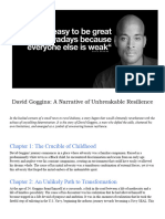 David Goggins A Narrative of Unbreakable Resilience