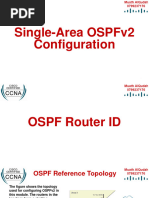 24 - Single-Area OSPFv2 Configuration