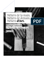 Dossier de Presse - Stratégie Nationale en Faveur Des Métier D'art
