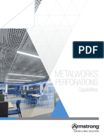 Metalworks Ceilings Perforations Brochure