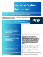 Milestones in Digital Electronics