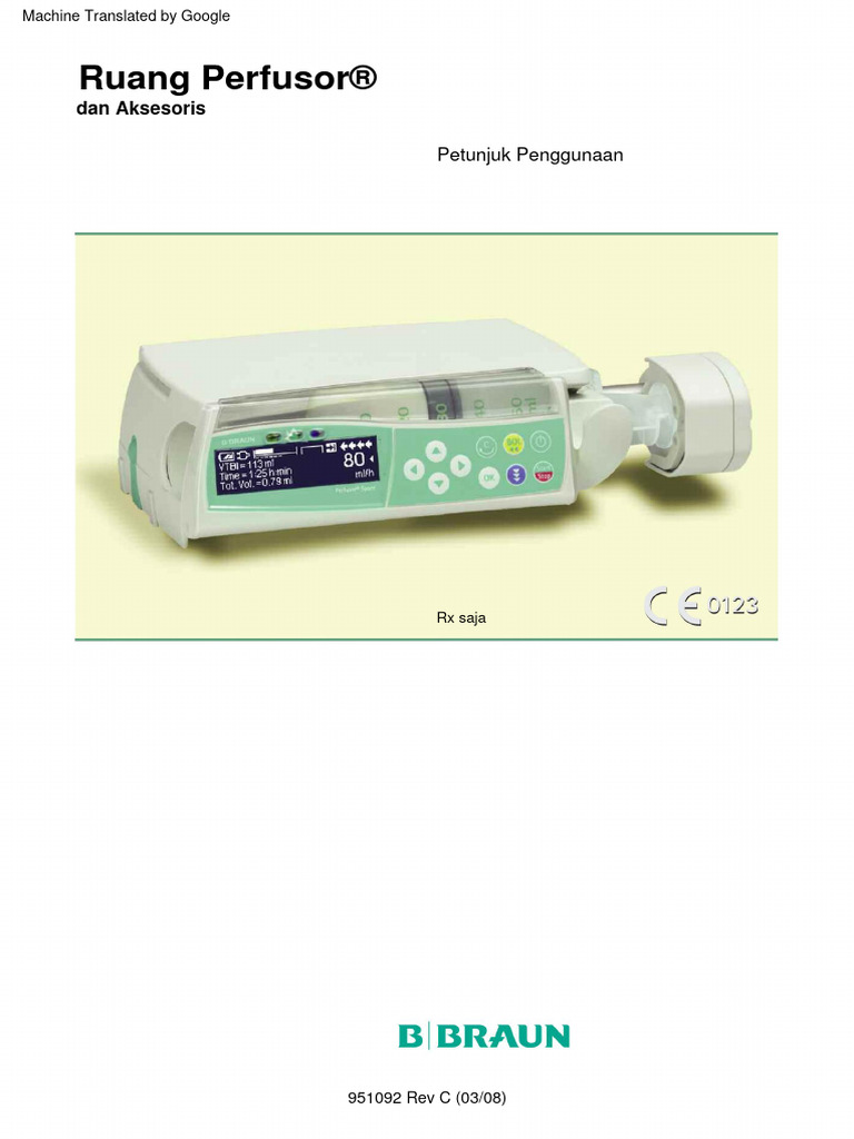 Perfusor Space | PDF