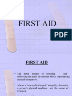 First Aid