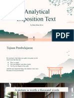 Xi Wajib - Analytical Exposition Text