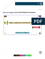 MCQs Anglo-Sexon Period For Bs English