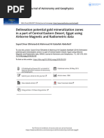 Delineation Potential Gold Mineralization Zones in A Part of Central Eastern Desert Egypt Using Airborne Magnetic and Radiometric Data