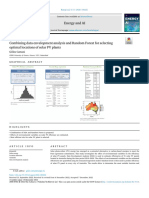 Combining Data Development Analysis and RF For Selecting Optimal Locations of Solar PV