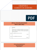 Chapter 6 Liability of Auditor