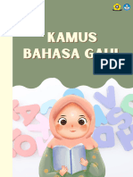 Kamus 500 Kata Bahasa Gaul