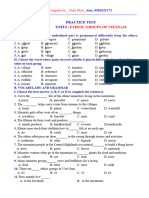Vietnamese Language Quiz Questions | PDF | Vietnamese People | Vietnam