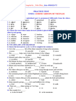 Practice Test Unit 4