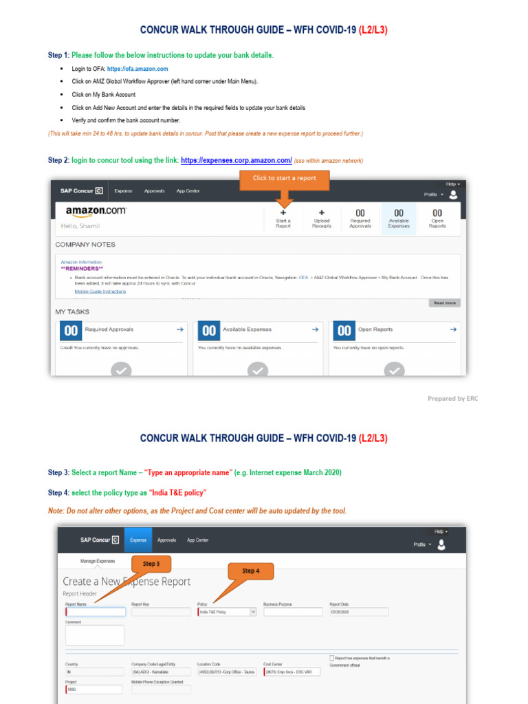 Expense Guide Reimbursement (Covid19, WFH Specific) PDF