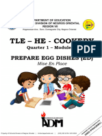 Tle Cookery Grade 10 Module 1