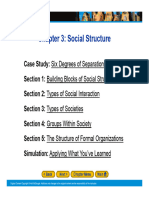 Chapter 3 - Social Structure - Section 1 - Building Blocks of Social Structure