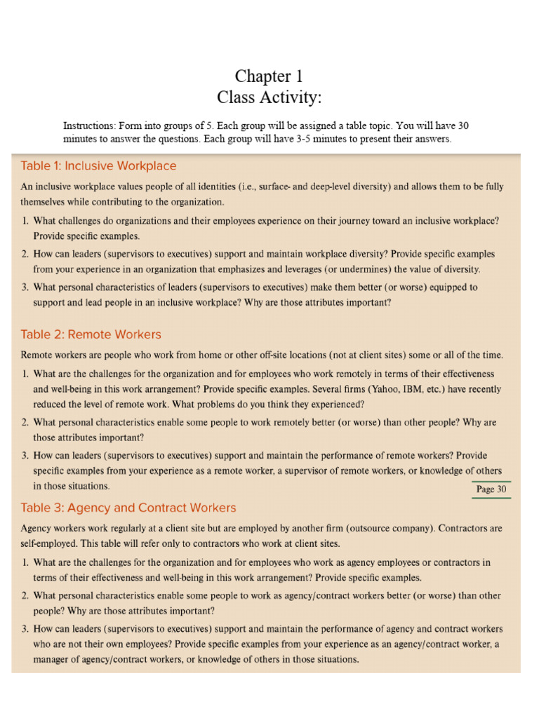 Week 1 Chapter 1 Activity | PDF
