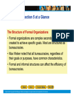 Chapter 3 - Social Structure Section 5 The Structure of Formal Organizations