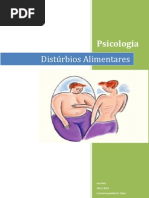 Distúrbios Alimentares