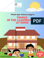 Modul Ajar Bahasa Inggris - Things in The Classroom and at Home - Fase B