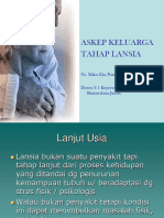 Askep Keluarga Tahap Lansia