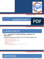 Elements of C++