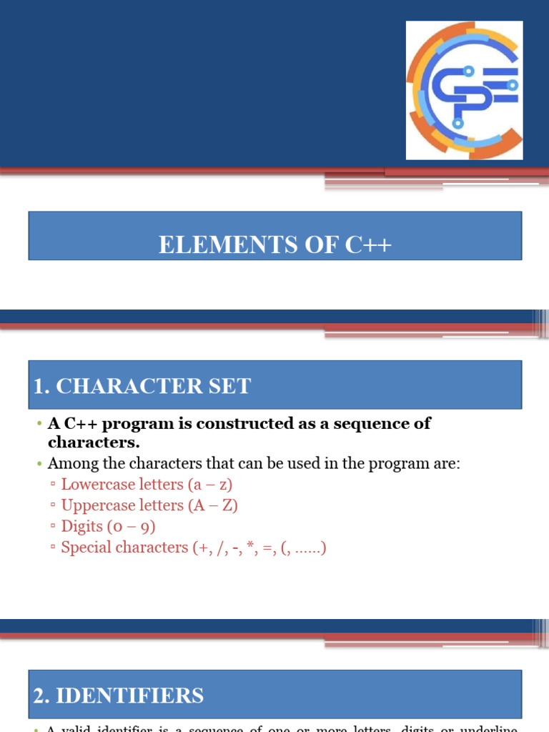 Elements of C++ | PDF