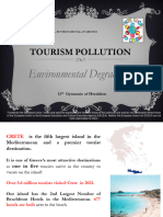 Tourism Pollution and Water Scarcity - Greece