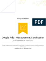 Google Ads - Measurement Certification - Google