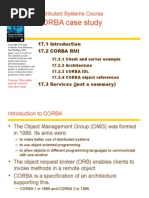 Chapter 17-CORBA Case Study