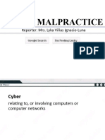 Cyber Malpractice Adi