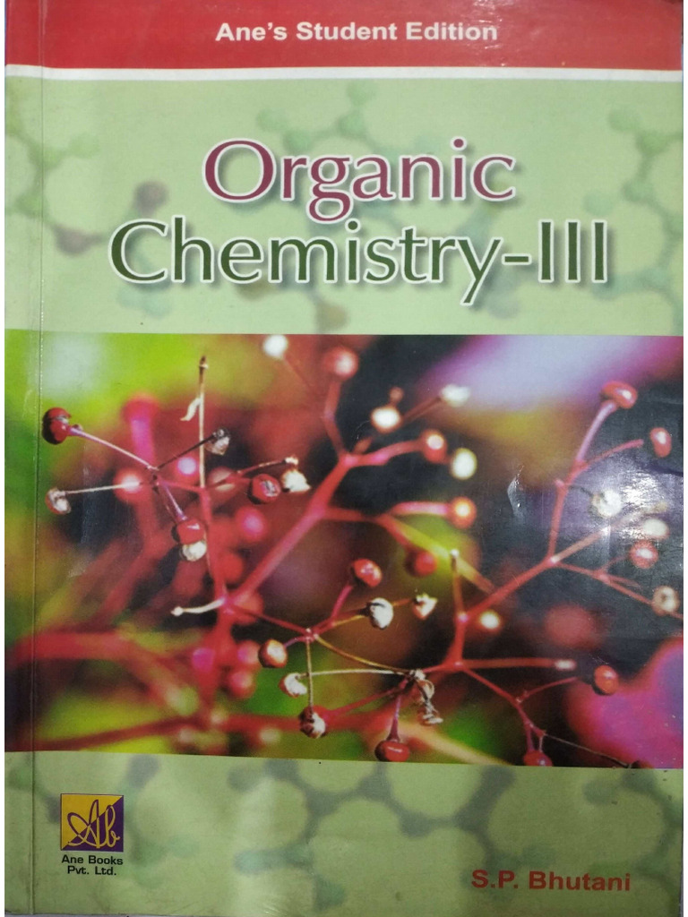 Organic Chemistry Iii By Sp Bhutani Pdf
