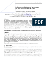 Influence Du Vieillissement Sulfatique Sur La Résistance Mécanique Et La Microstructure Du Béton