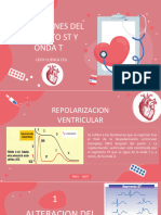 Alteraciones Del Segmento ST y Onda T