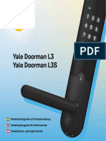Yale Doorman L3 Og L3S Installasjons - Og Brukermanual